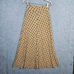 Bergstrom Women's Wide Leg Interlocking Chain Pattern Pants Size S
